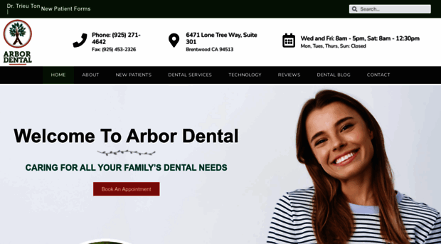 arborfamilydental.com