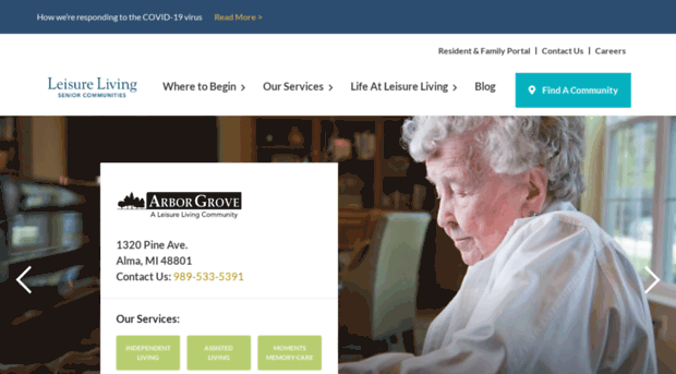 arborgroveassistedliving.com