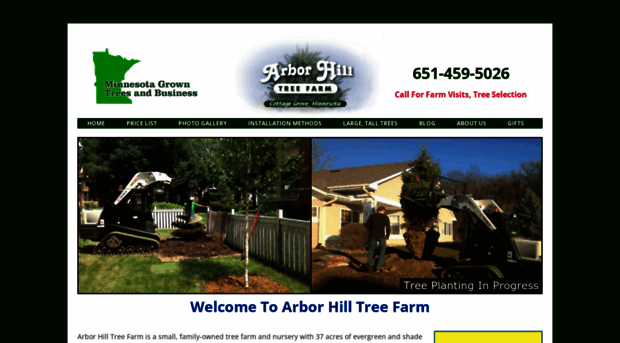 arborhilltreefarm.com