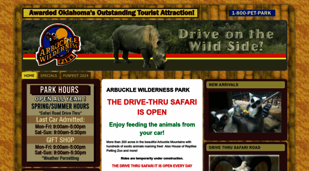 arbucklewildernesspark.com