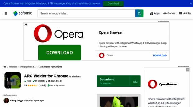 arc-welder-for-chrome.en.softonic.com