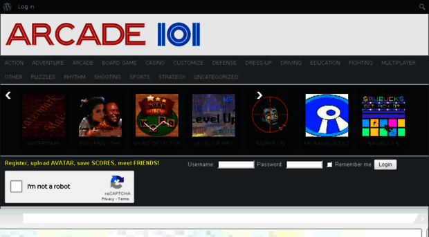 arcade101.com