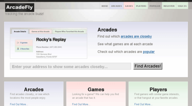 arcadefly.com
