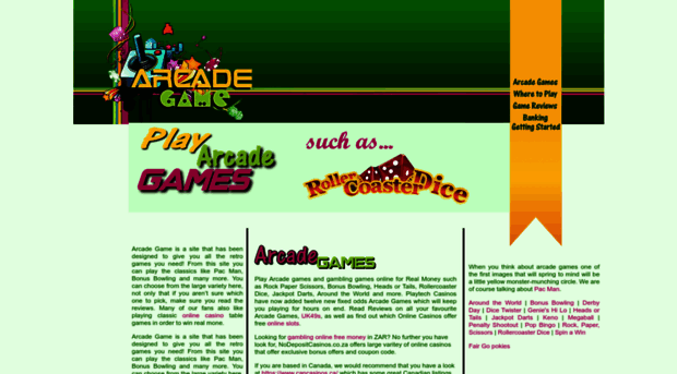 arcadegame.co.za