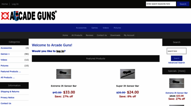 arcadeguns.com