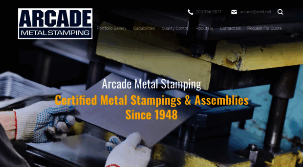 arcademetalstamping.com