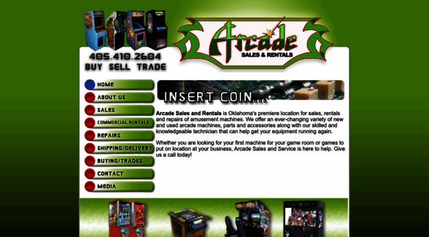 arcadesalesandrentals.com