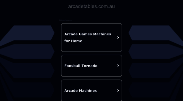 arcadetables.com.au