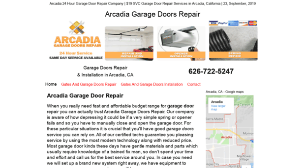 arcadiacagaragedoors.com