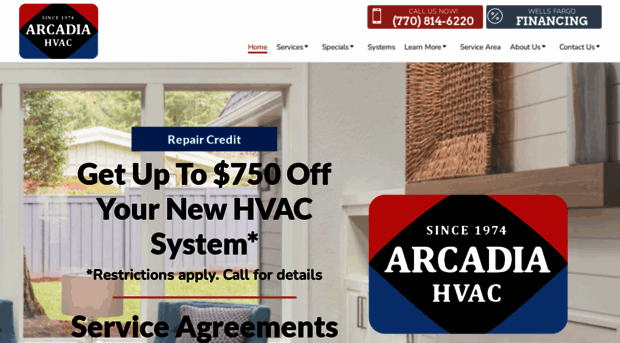 arcadiahvac.com