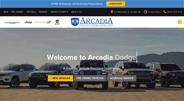 arcadiamotorschryslerdodgejeep.com