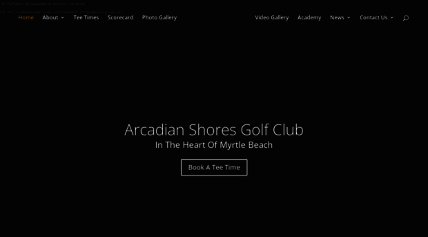 arcadianshoresgolf.com