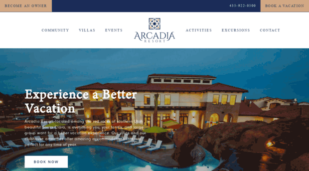 arcadiavacationresort.com