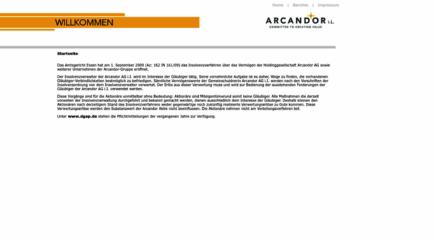 arcandor.com