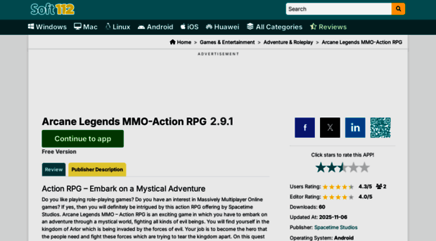 arcane-legends.soft112.com