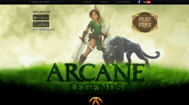 arcanelegendsgame.com