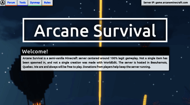 arcaneminecraft.com