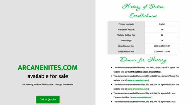 arcanenites.com
