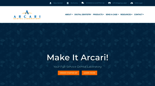 arcaridentallab.com