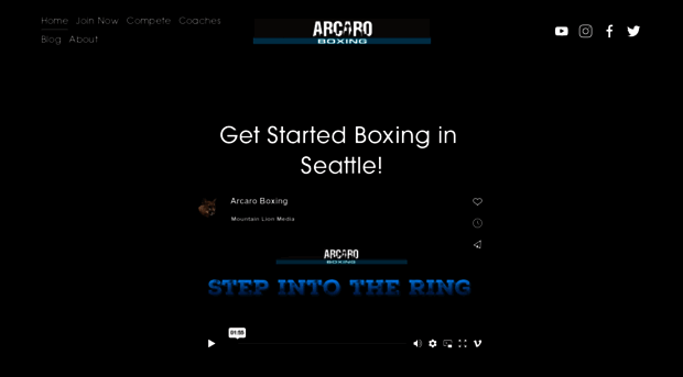 arcaroboxing.com