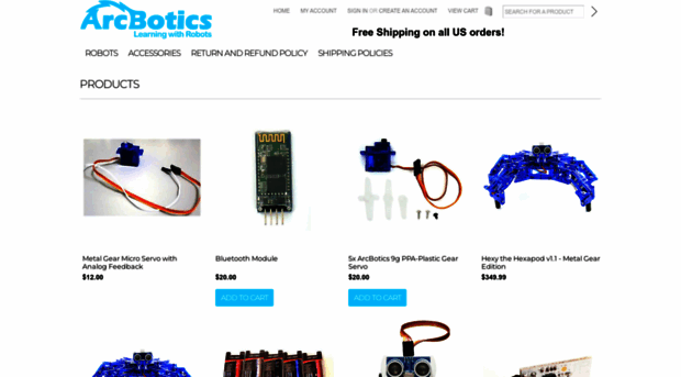 arcbotics.mybigcommerce.com