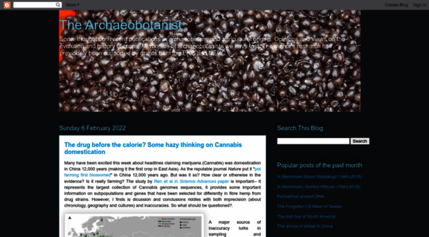 archaeobotanist.blogspot.com