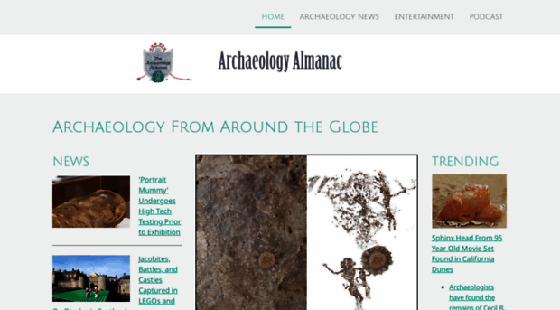 archaeologyalmanac.com