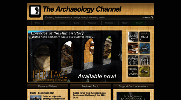 archaeologychannel.org