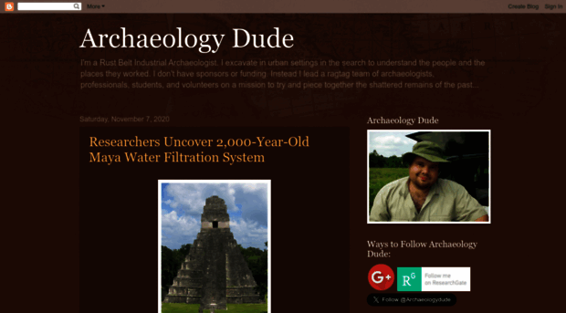 archaeologydude.com