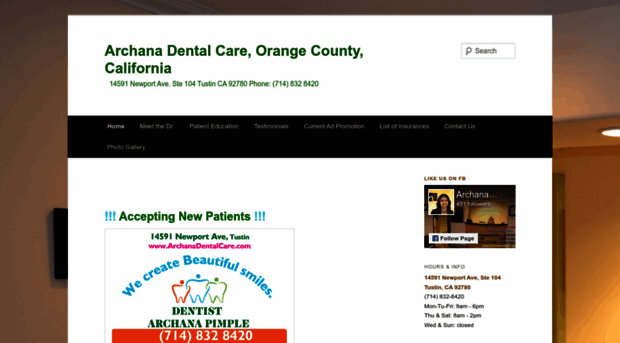 archanadentalcare.com