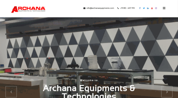 archanaequipments.com
