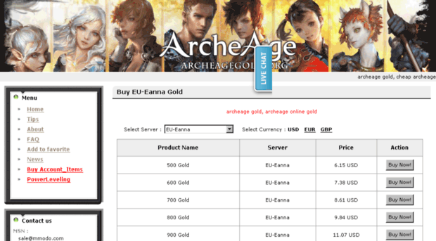 archeagegold.org