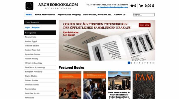 archeobooks.com