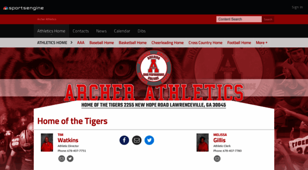 archerhighathletics.com