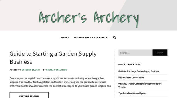 archersarchery.com