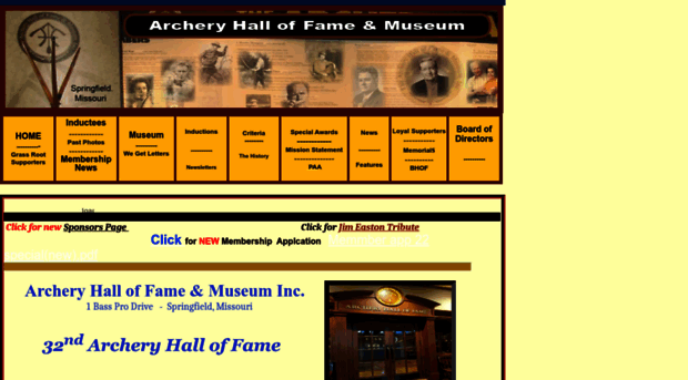 archeryhalloffame.com