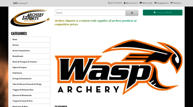 archeryimports.co.nz