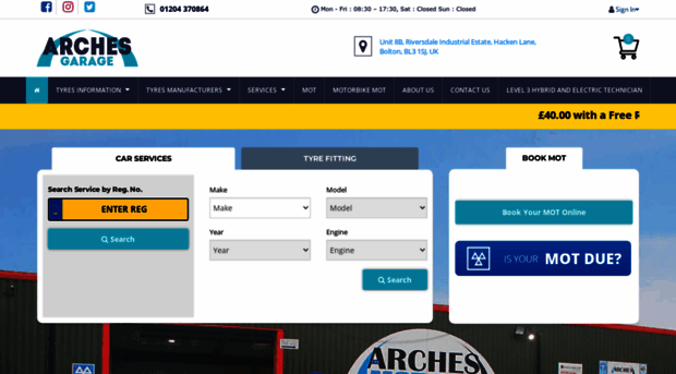 archesgarage.co.uk