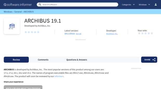 archibus1.software.informer.com