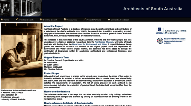 architectsdatabase.unisa.edu.au