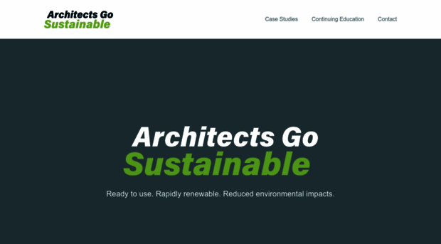 architectsgosustainable.com