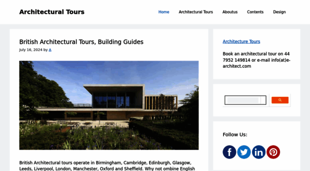 architecturaltours.co.uk