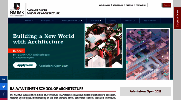 architecture.nmims.edu