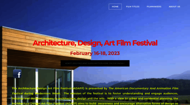 architecturedesignartfilmfestival.com