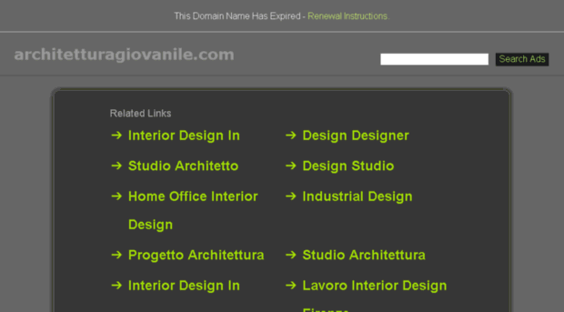 architetturagiovanile.com