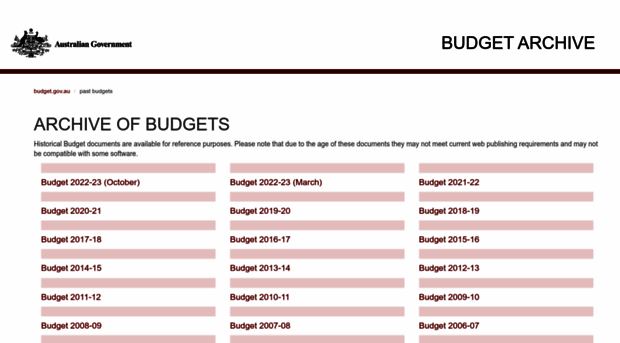 archive.budget.gov.au