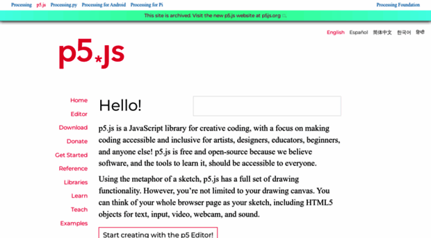 archive.p5js.org
