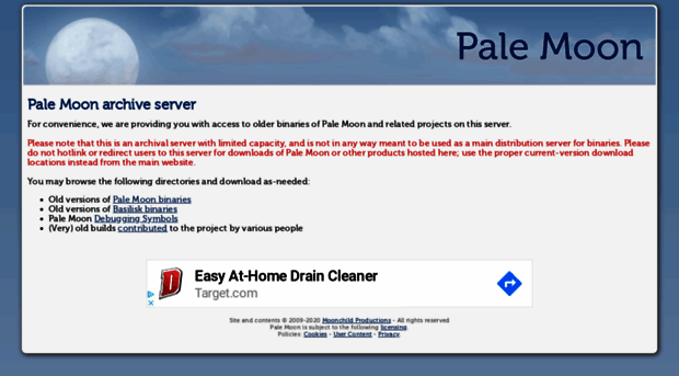 archive.palemoon.org