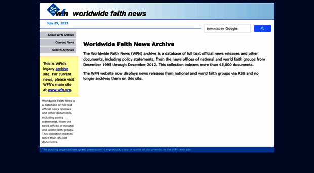 archive.wfn.org