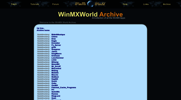 archive.winmxworld.com